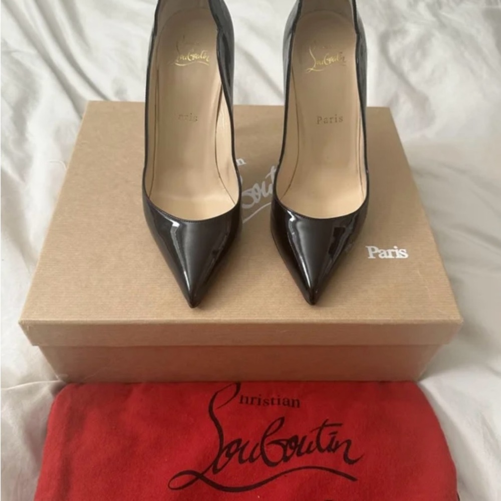 Christian Louboutin Hot Chick Patent leather heels